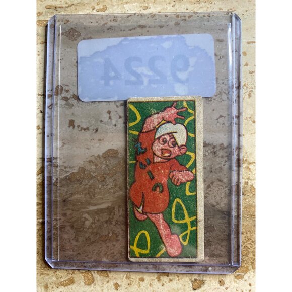 Vintage Japanese Menko Playing Card 1950s Anime Design Collectible - Picture 3 of 4